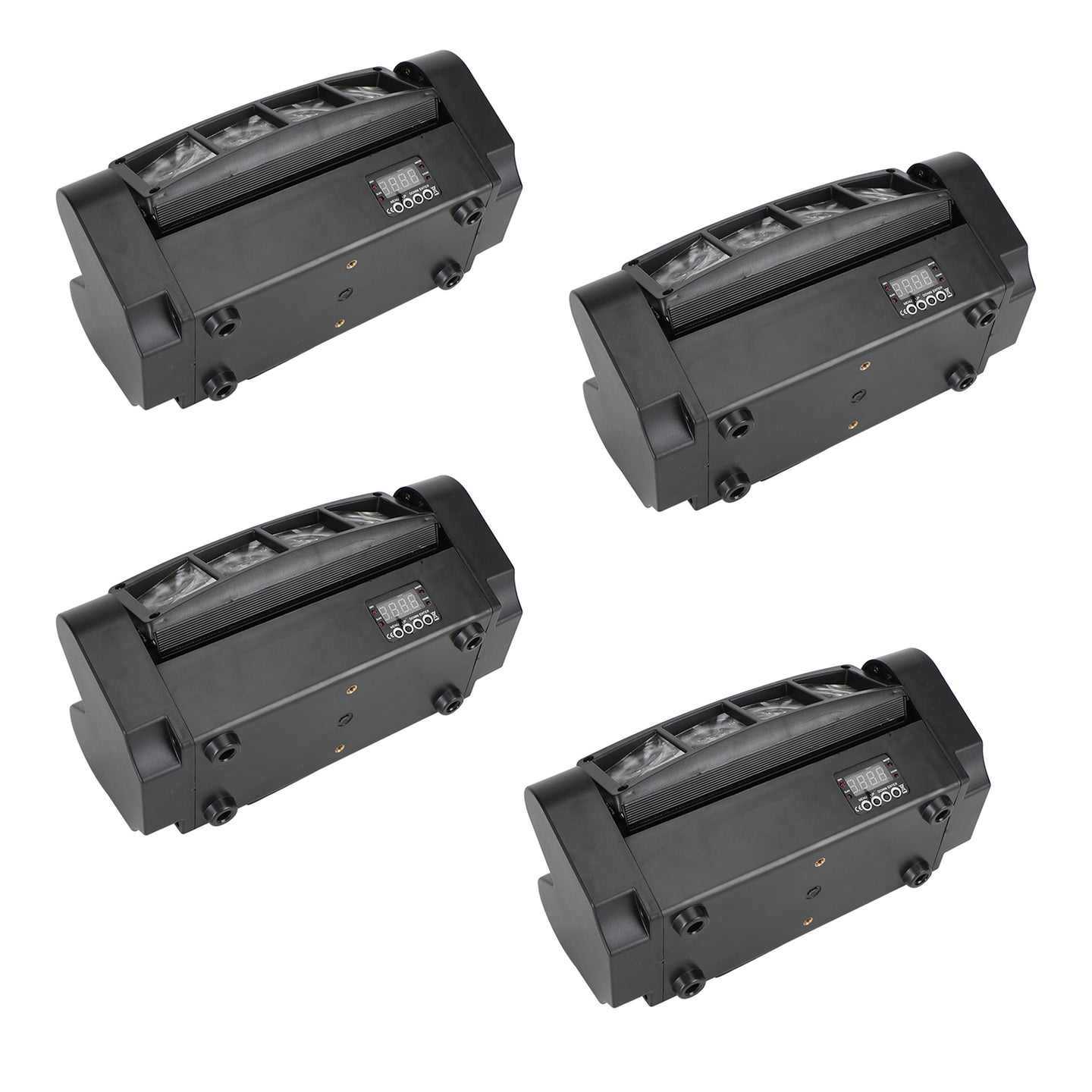 4Pcs 80W 8LED RGBW Spider Moving Head Stage Lighting Beam DMX Party DJ Lighting (Copy)
