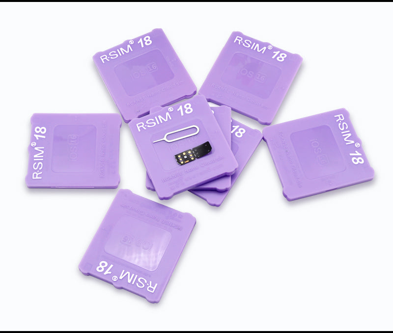 R-SIM 18 Nano Unlock RSIM Card Fit for IOS 16 iPhone 14 13 Pro MAX 12 Pro 11 X
