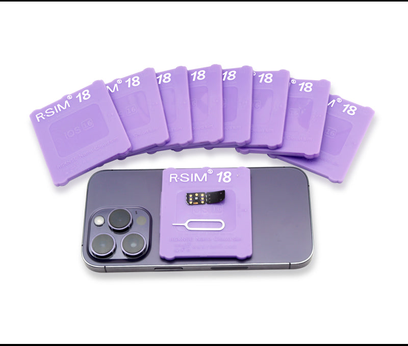R-SIM 18 Nano Unlock RSIM Card Fit for IOS 16 iPhone 14 13 Pro MAX 12 Pro 11 X