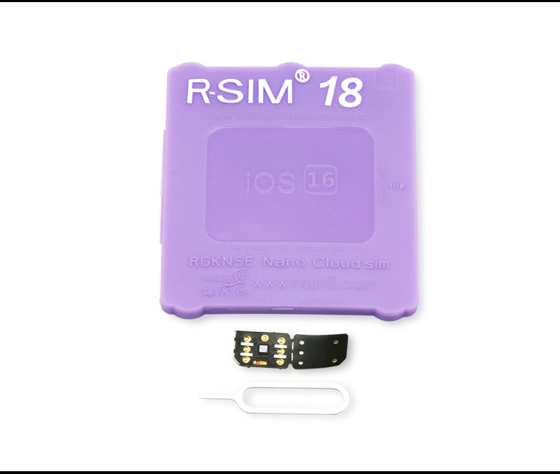 R-SIM 18 Nano Unlock RSIM Card Fit for IOS 16 iPhone 14 13 Pro MAX 12 Pro 11 X