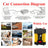 4000W Power Converter Inverter 12V 220V w LED Display Car Inverter Plug Adapter