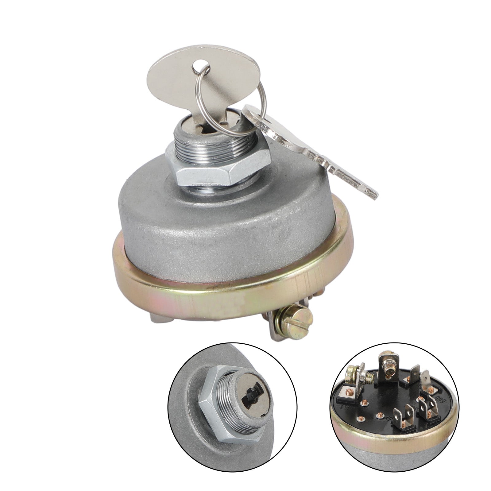 TX10953 Ignition Switch W/2 Keys Fits Long Tractors 2460 2610 350 360 445DT