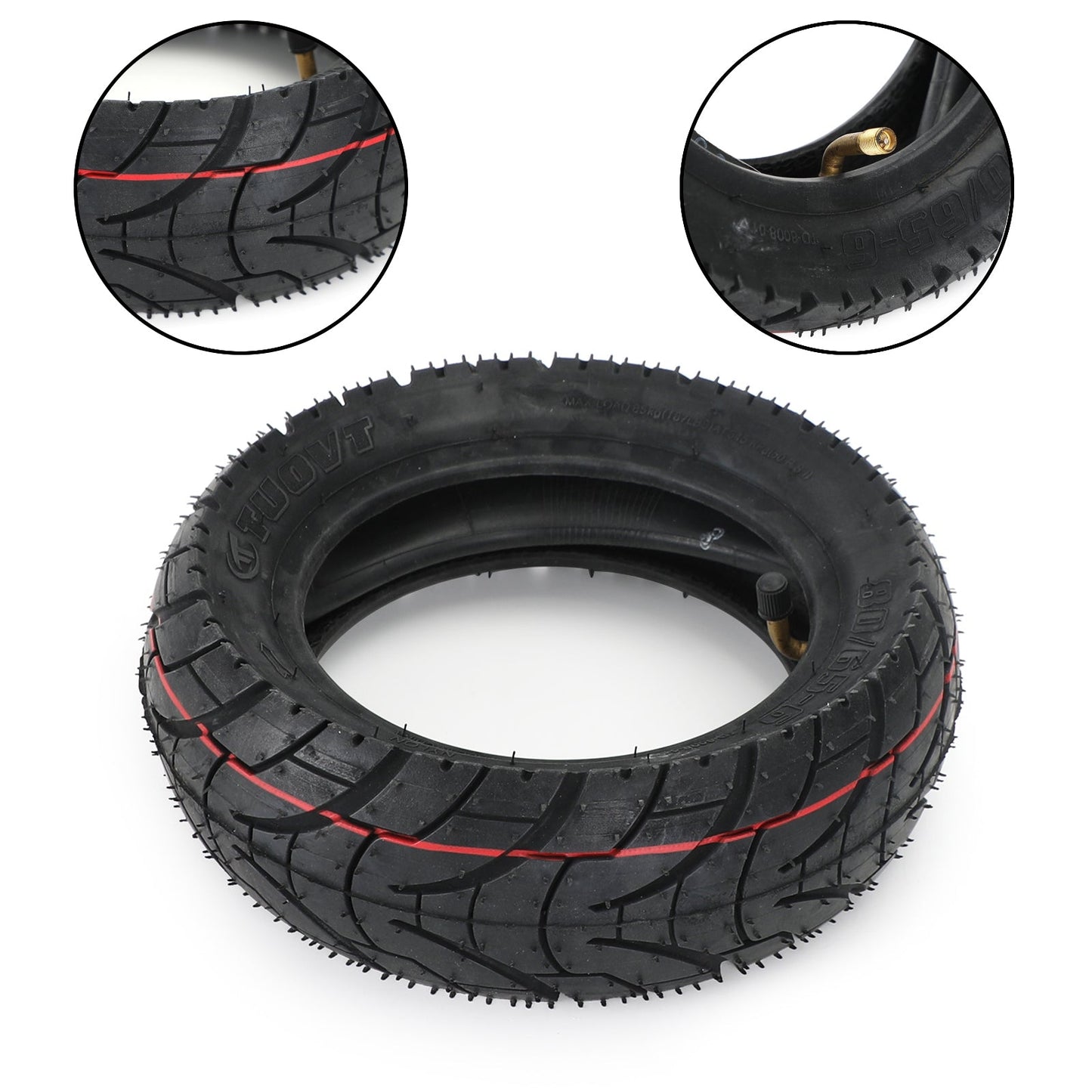 10 inch E-Scooter 10x3.0 80/65-6 Tire + Tube Zero Dualtron KuGoo M4 (Copy)
