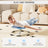 Sit+Spin 360° Sensory Spinning Seat Swivel Toy Kids elephant Wobble Chair Stool