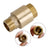 Brass Check Valve G1/2 51x30mm Male Female Thread Non-Return Backflow Prevention