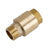 Brass Check Valve G1/2 51x30mm Male Female Thread Non-Return Backflow Prevention