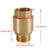 Brass Check Valve G1/2" G3/4" G1" M To F Thread Non-Return Backflow Prevention, G3/4"