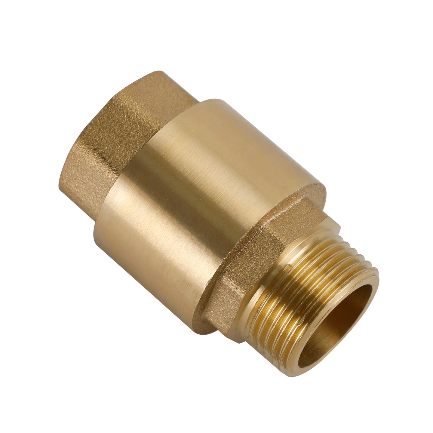 Brass Check Valve G1/2" G3/4" G1" M To F Thread Non-Return Backflow Prevention, G3/4"