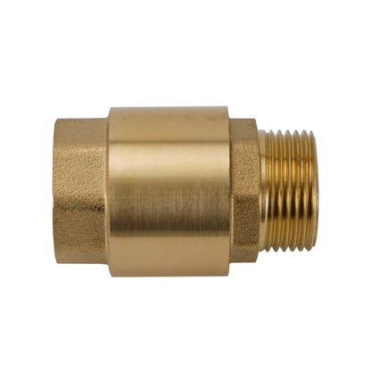 Brass Check Valve G1/2" G3/4" G1" M To F Thread Non-Return Backflow Prevention, G1"