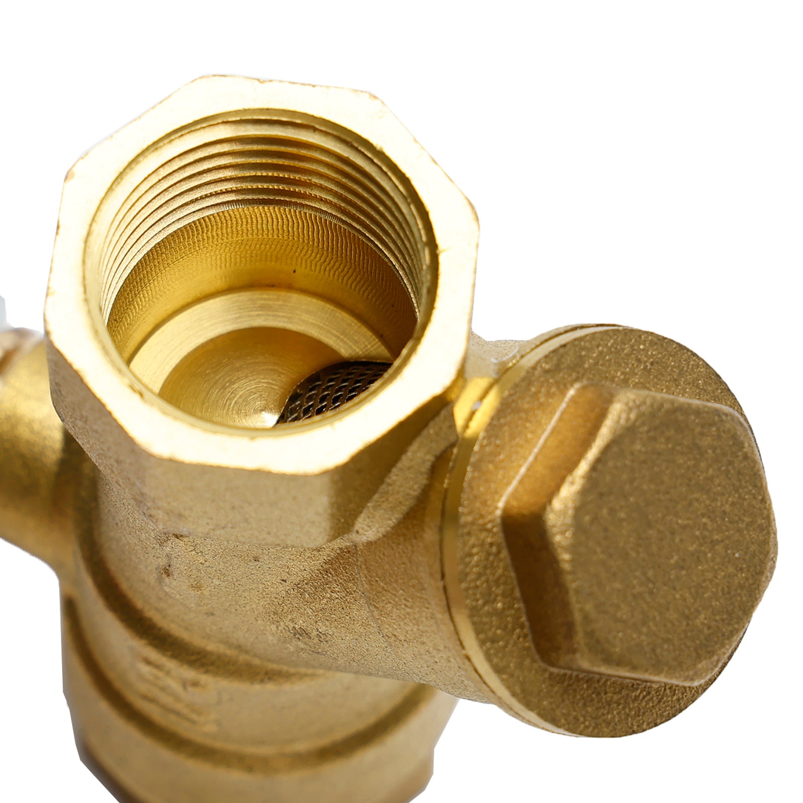 1/2" BSP Brass Y Type Strainer Filter Ball Valve Equal Female Thread