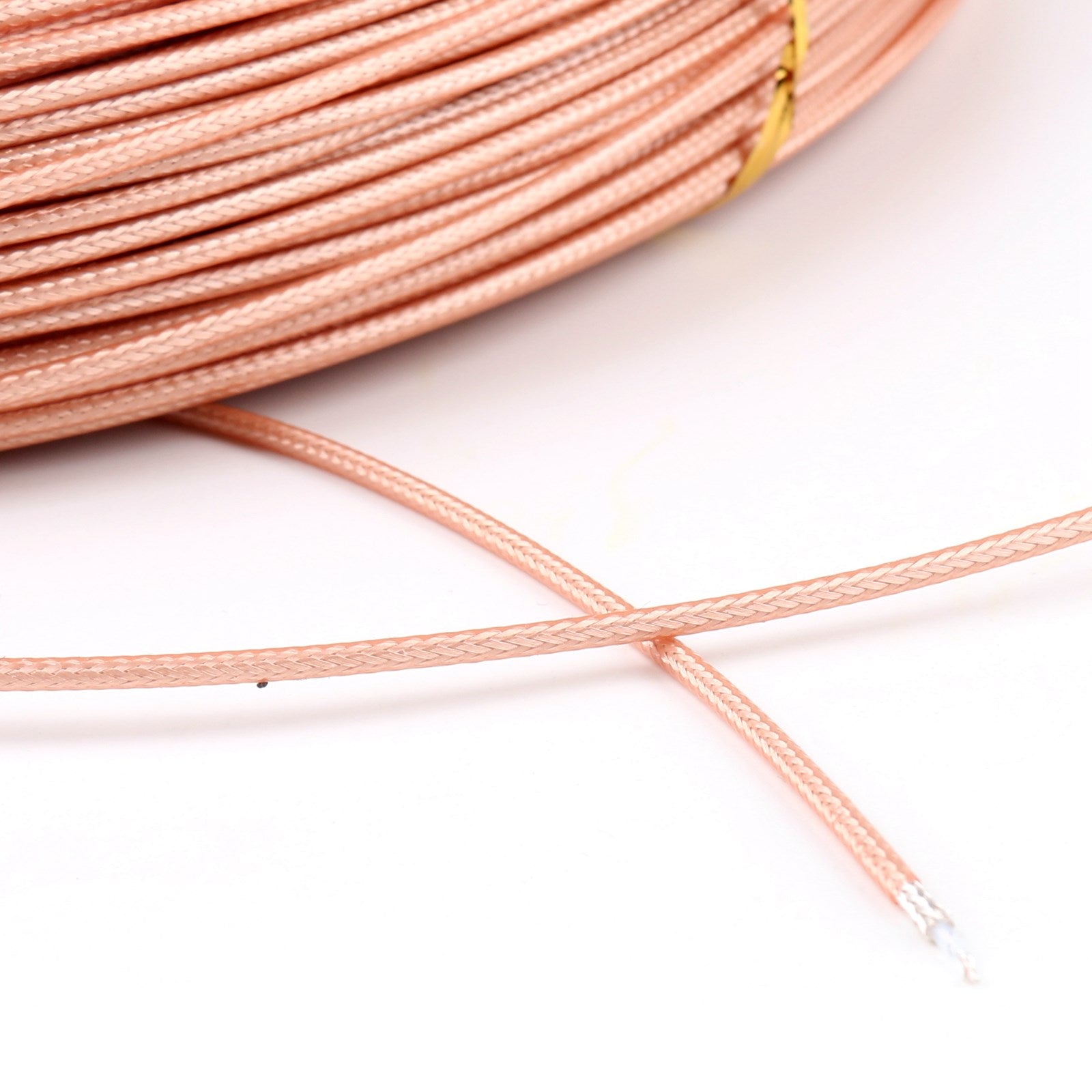 50M RG316 RF Coax Coaxial cable Connector 50ohm M17/113 Shielded Pigtail