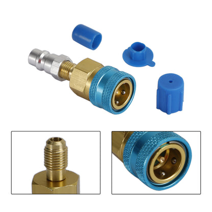 R1234YF To R134A Low Side Quick Coupler Hose Adapter Fitting Connector