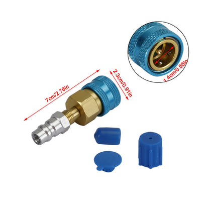 R1234YF To R134A Low Side Quick Coupler Hose Adapter Fitting Connector