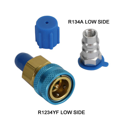 R1234YF To R134A Low Side Quick Coupler Hose Adapter Fitting Connector