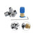 Refrigerant R12 R22 R134A A/C Retrofit Valve&BPV31 Bullet Piercing Tap Kits
