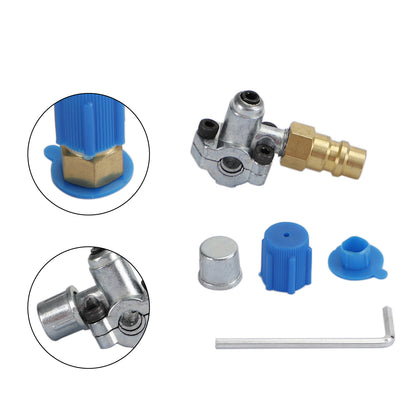 For Refrigerant R12 R22 R134A A/C Retrofit Valve&BPV31 Bullet Piercing Tap Kits