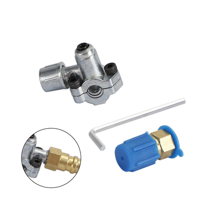 For Refrigerant R12 R22 R134A A/C Retrofit Valve&BPV31 Bullet Piercing Tap Kits