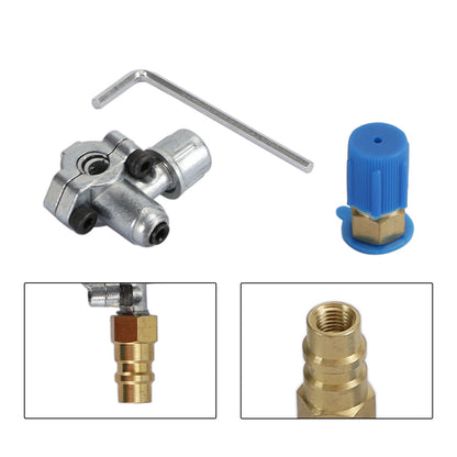 Refrigerant R12 R22 R134A A/C Retrofit Valve&BPV31 Bullet Piercing Tap Kits