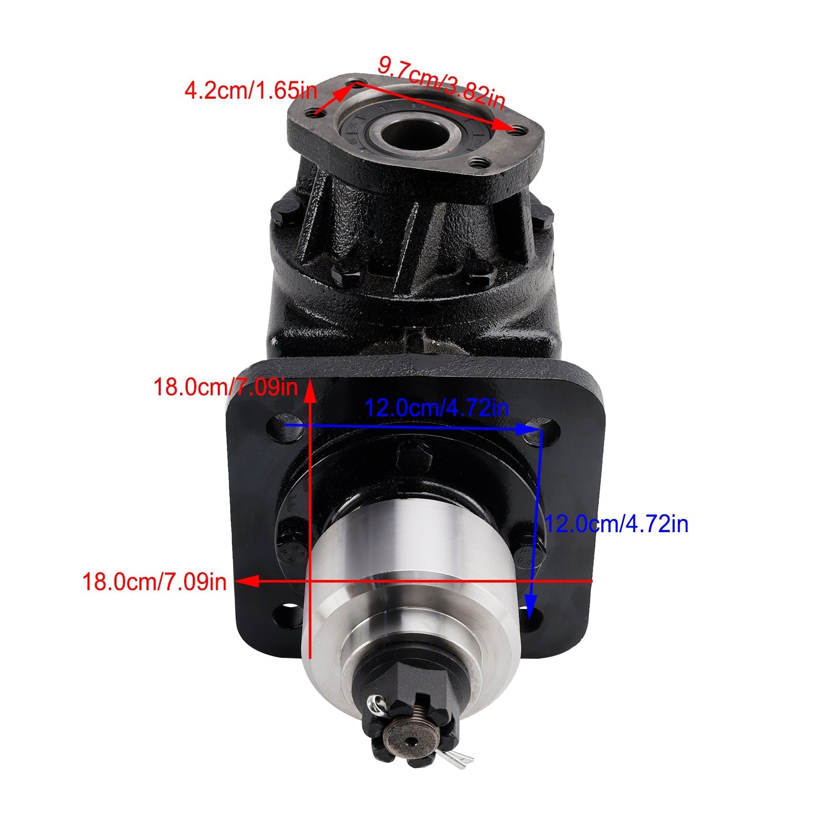 Replacement RC-51H 251390 Gearbox with Hydraulic Motor Mount