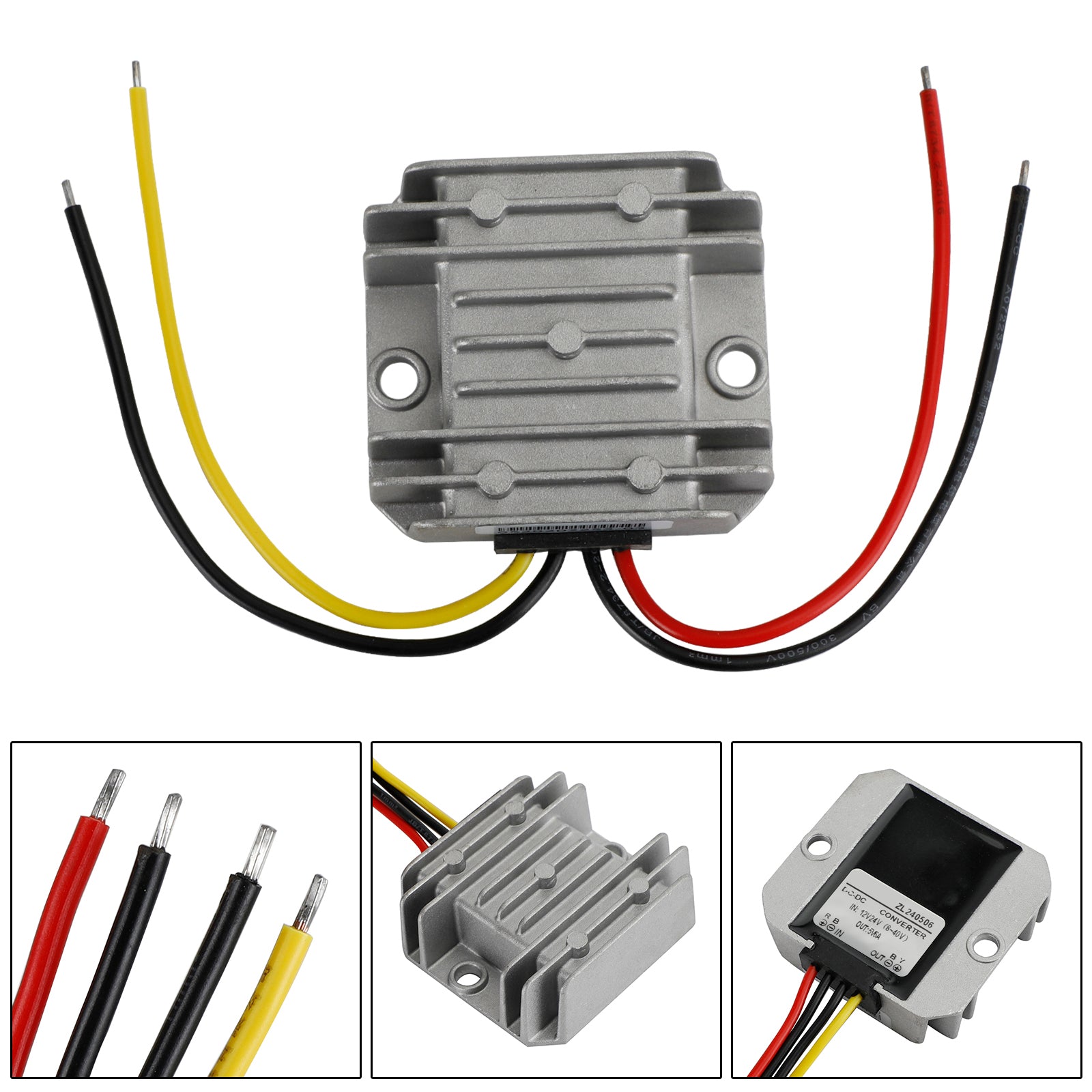 DC Voltage Regulator Buck Converter DC 12/24V To 5V 6A 30W Step Down Reducer