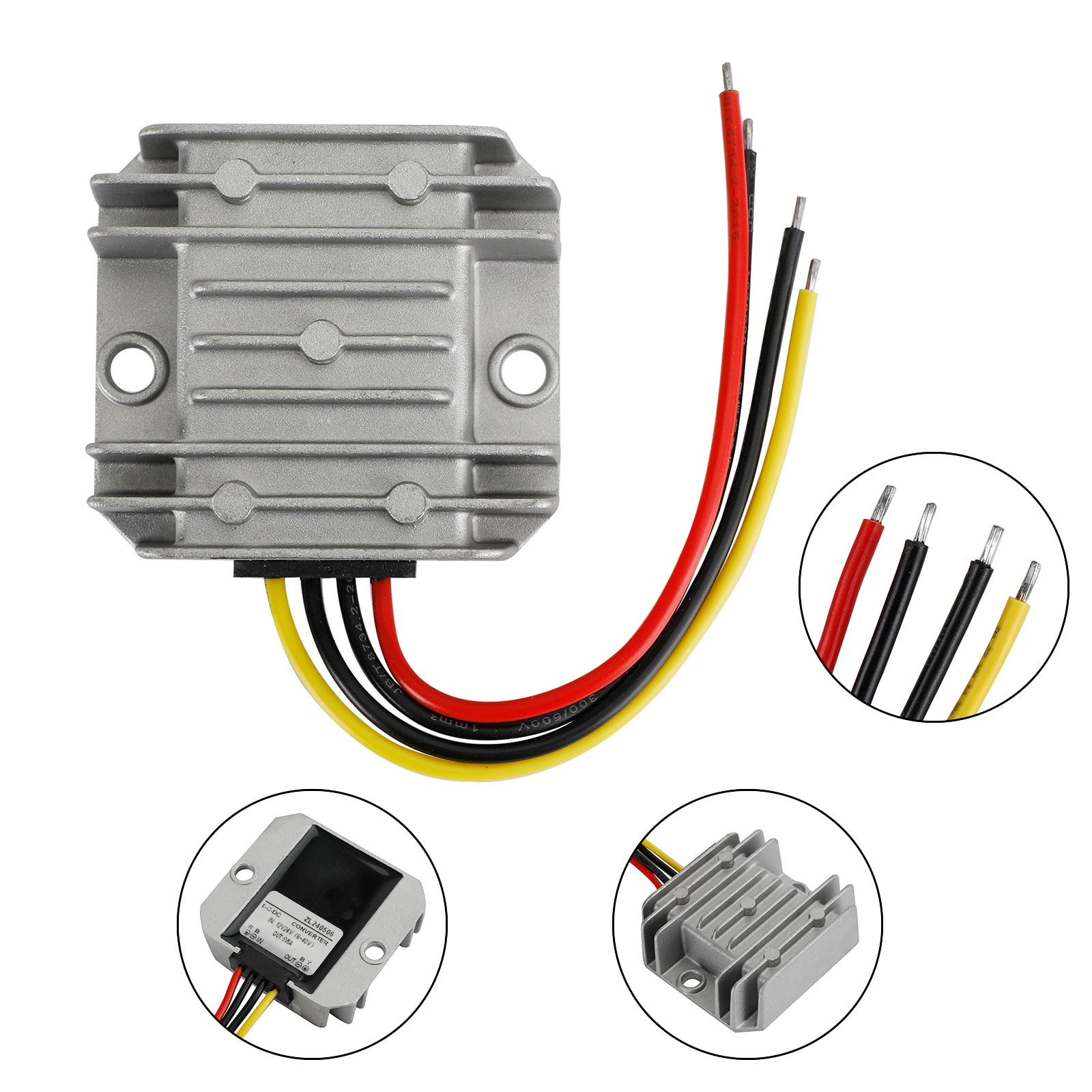 DC Voltage Regulator Buck Converter DC 12/24V To 5V 6A 30W Step Down Reducer