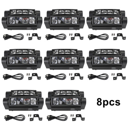 1/2/4/6/8 Pcs Beam Zoom Moving Head Stage Lighting Beam DMX Party DJ Lighting