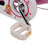 18" Children Princess Bicycle Girls Bike with Training Wheels Basket Pink