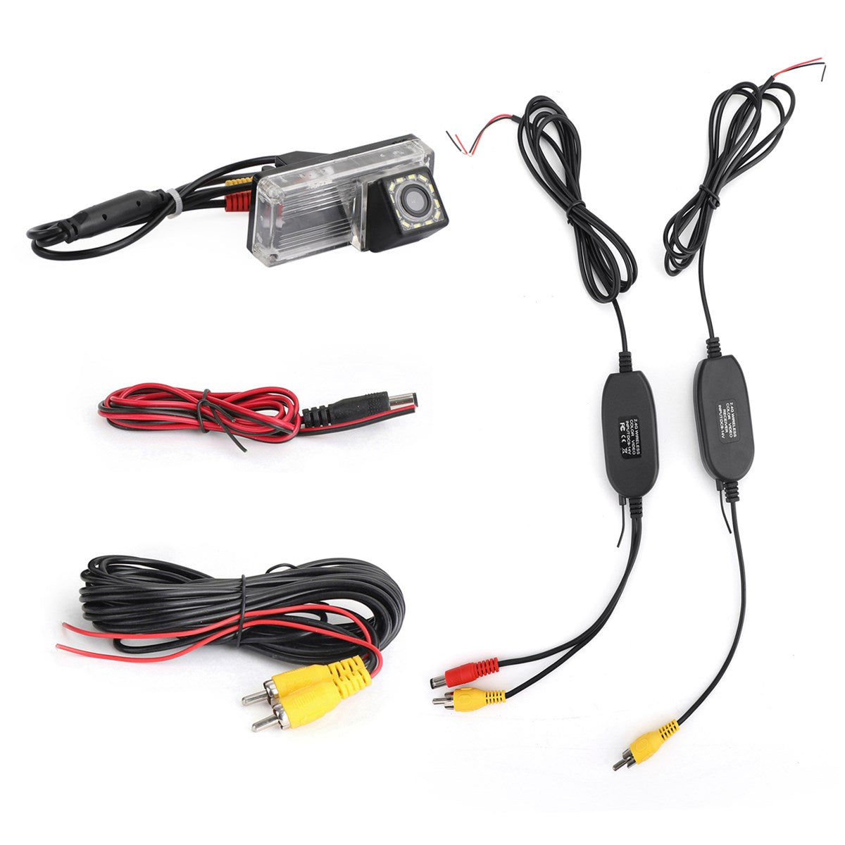 Wifi Car Rear View Wireless Camera 12LED Fit For Toyota Land Cruiser 70 100 200
