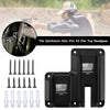 Double Layer ClipGun Magnet Mount Magnetic Concealed Pistol Holster (Copy)