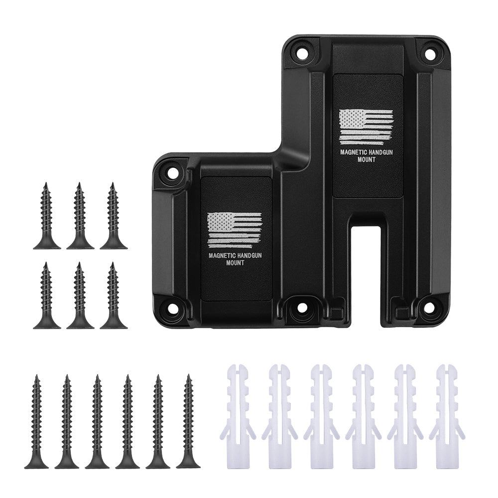 Double Layer ClipGun Magnet Mount Magnetic Concealed Pistol Holster (Copy)