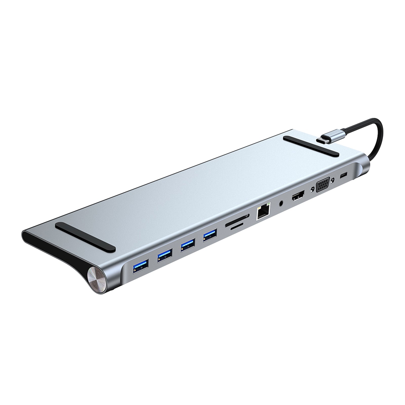 Type-c HUB For PC 11 In 1 Multi Splitter HD PD 100W Multifunctional USB 3.0 Dock