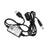 USB-DC-5B Cable Charger For ICOM F21/V8 Battery Charger For Walkie Talkie
