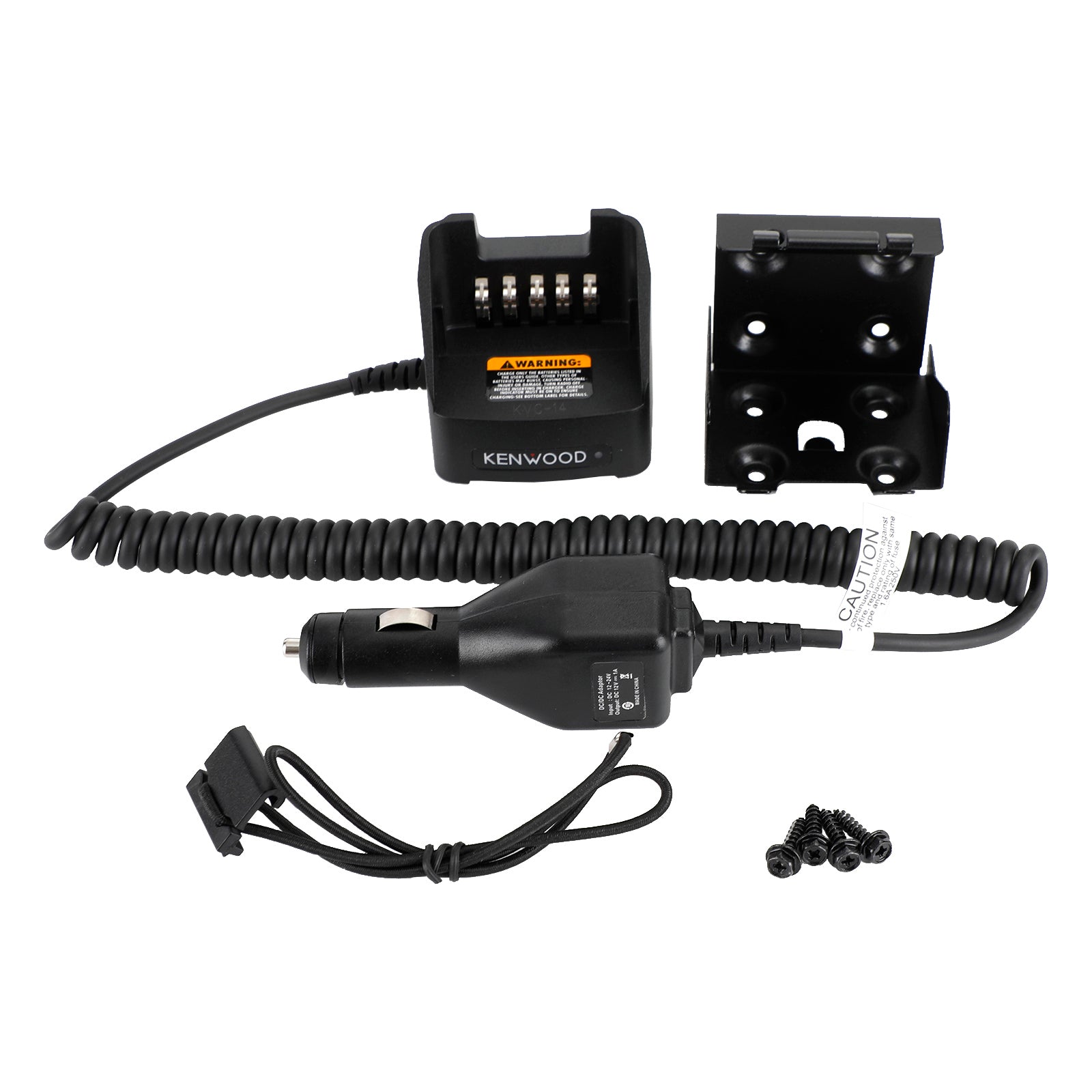 KVC-14 Car Battery Charger For Kenwood TK2100 K2140 K2148 K2160 K3178 Radios