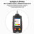 WT63B LCD Digital Vibration Meter Vibrometer Acceleration Displacement Tester