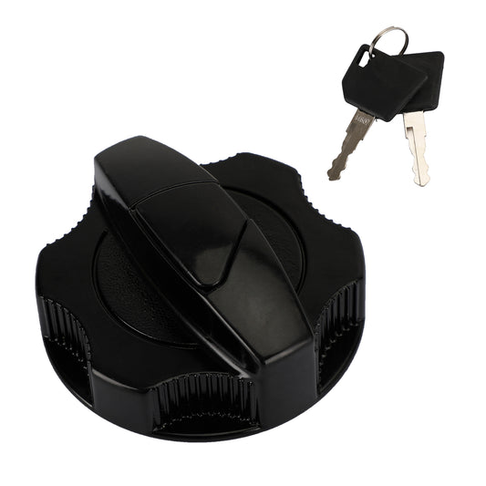 331/31152 3313352 Locking Fuel Cap For JCB 3CX 130 160 Excavator With 2 Keys US