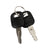 086-1781 099-8548 Locking Fuel Cap For CAT Caterpillar Excavator With 2 Keys US