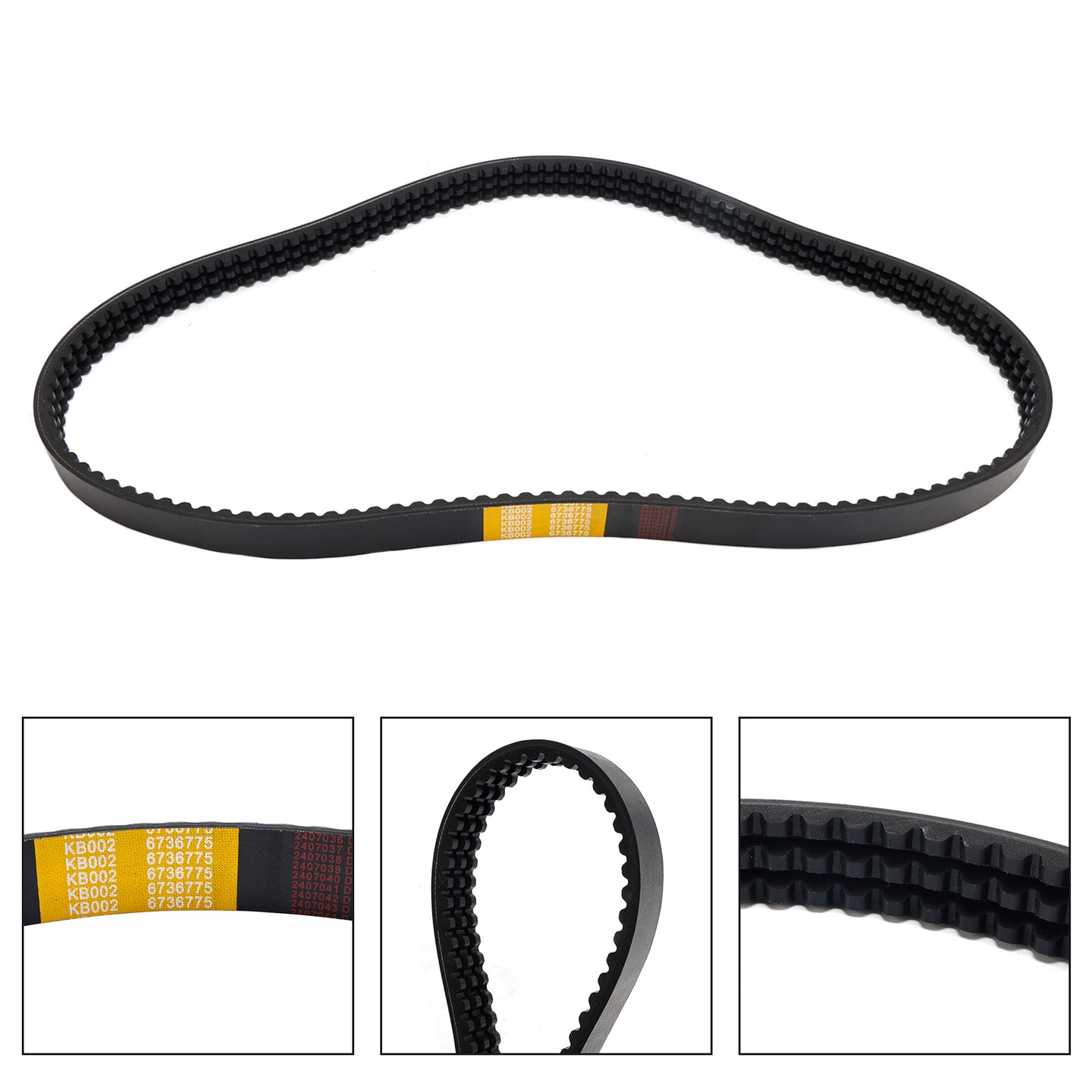 6736775 Drive Belt For Bobcat Loader 753 S130 S150 S160 S175 S185 S205 T140 US