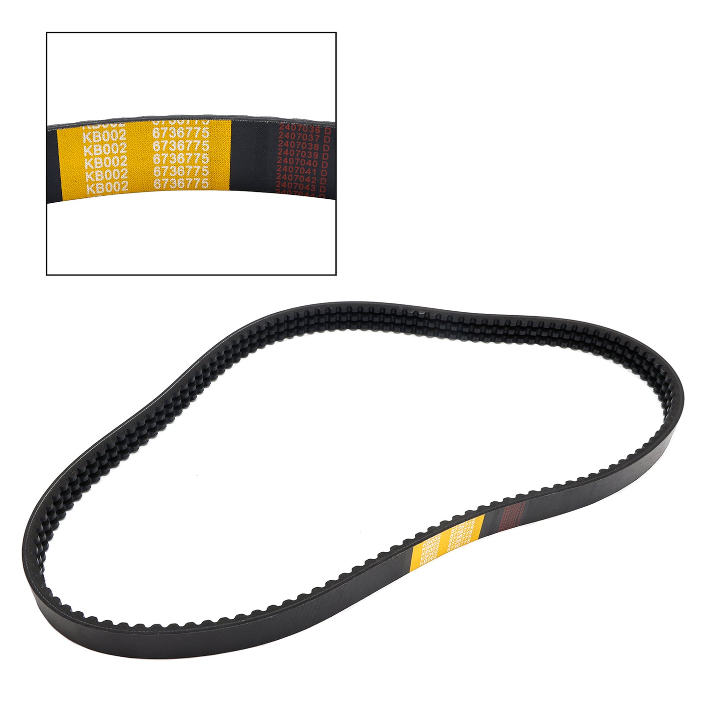 6736775 Drive Belt For Bobcat Loader 753 S130 S150 S160 S175 S185 S205 T140 US