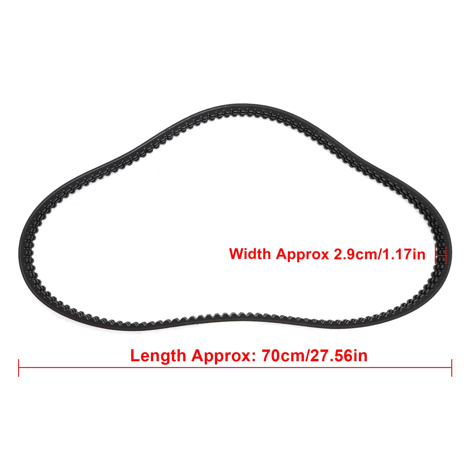 6736775 Drive Belt For Bobcat Loader 753 S130 S150 S160 S175 S185 S205 T140 US