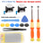 Repair Set with 3D Analog Sensor Stick + Tool 19in1 Fit for Switch Lite Joystick