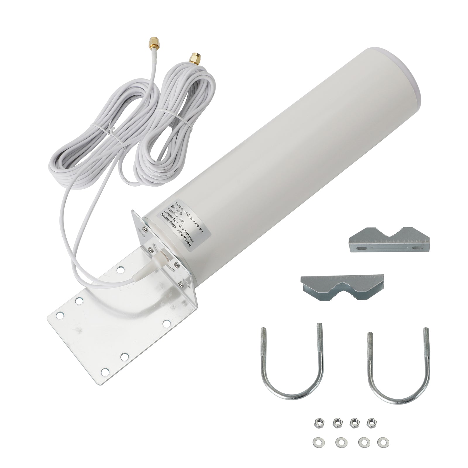 High Gain External 3G 4G LTE SMA Antenna for MOFI 4500 Cellular 4G SMA Connector