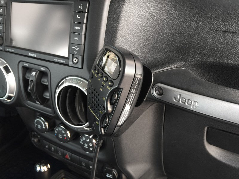 CB Radio Mic Mount Holder for Wrangler JK Models 2011-Present