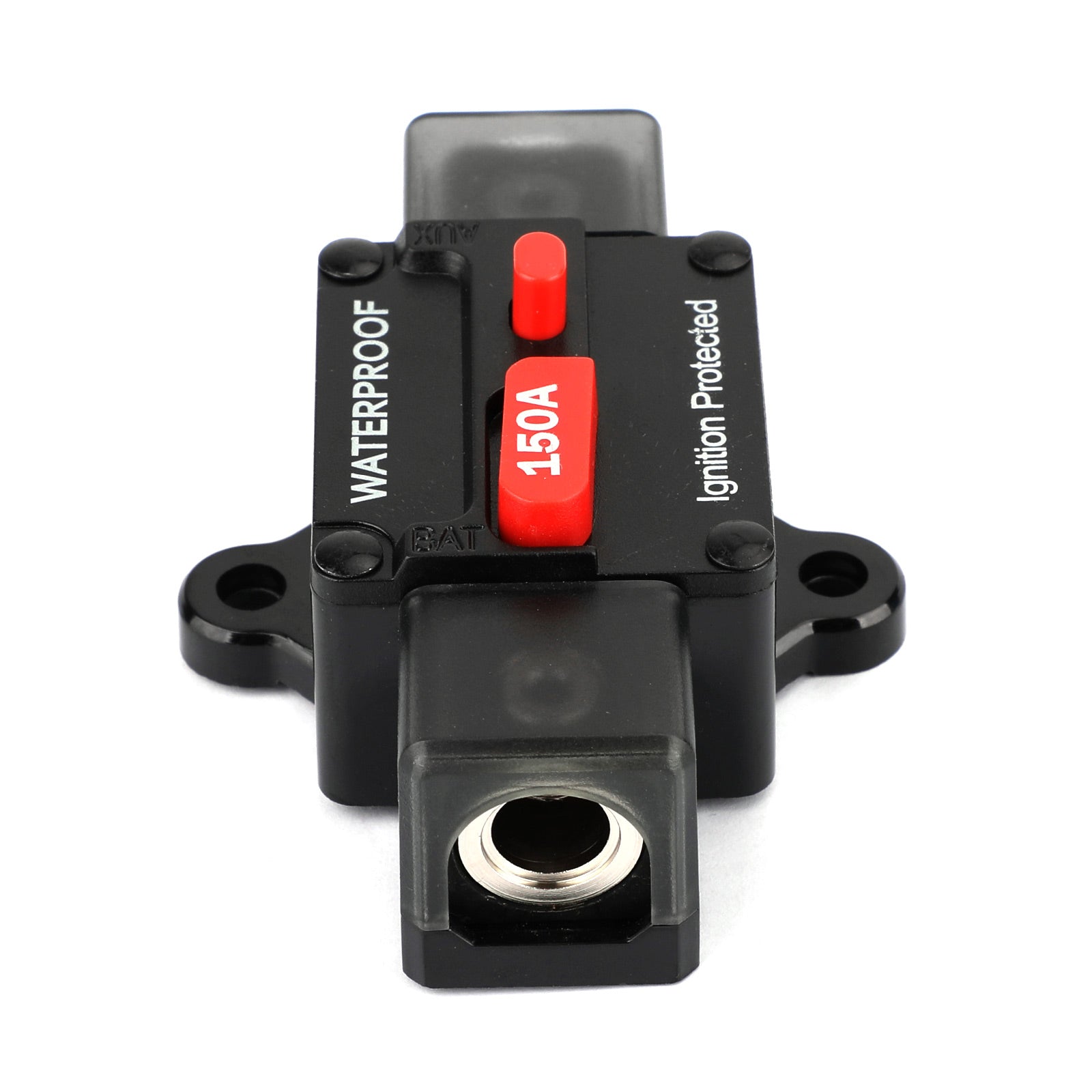 150A Circuit Breaker Ignition Protected Inline Reset Replace Fuse For Car Marine 150A Circuit Breaker Ignition Inline Automatic Reset Fuse For Car Audio Marine 150A AMP Circuit Breaker Ignition Inline Replace Reset Fuse For Car Audio Marine