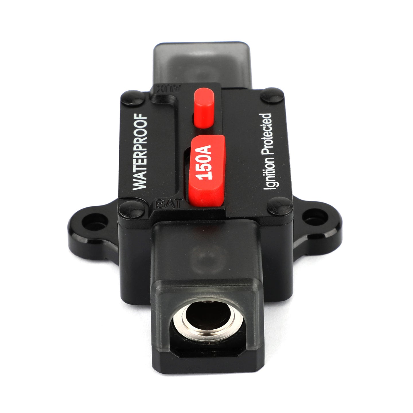 150A Circuit Breaker Ignition Protected Inline Reset Replace Fuse For Car Marine 150A Circuit Breaker Ignition Inline Automatic Reset Fuse For Car Audio Marine 150A AMP Circuit Breaker Ignition Inline Replace Reset Fuse For Car Audio Marine