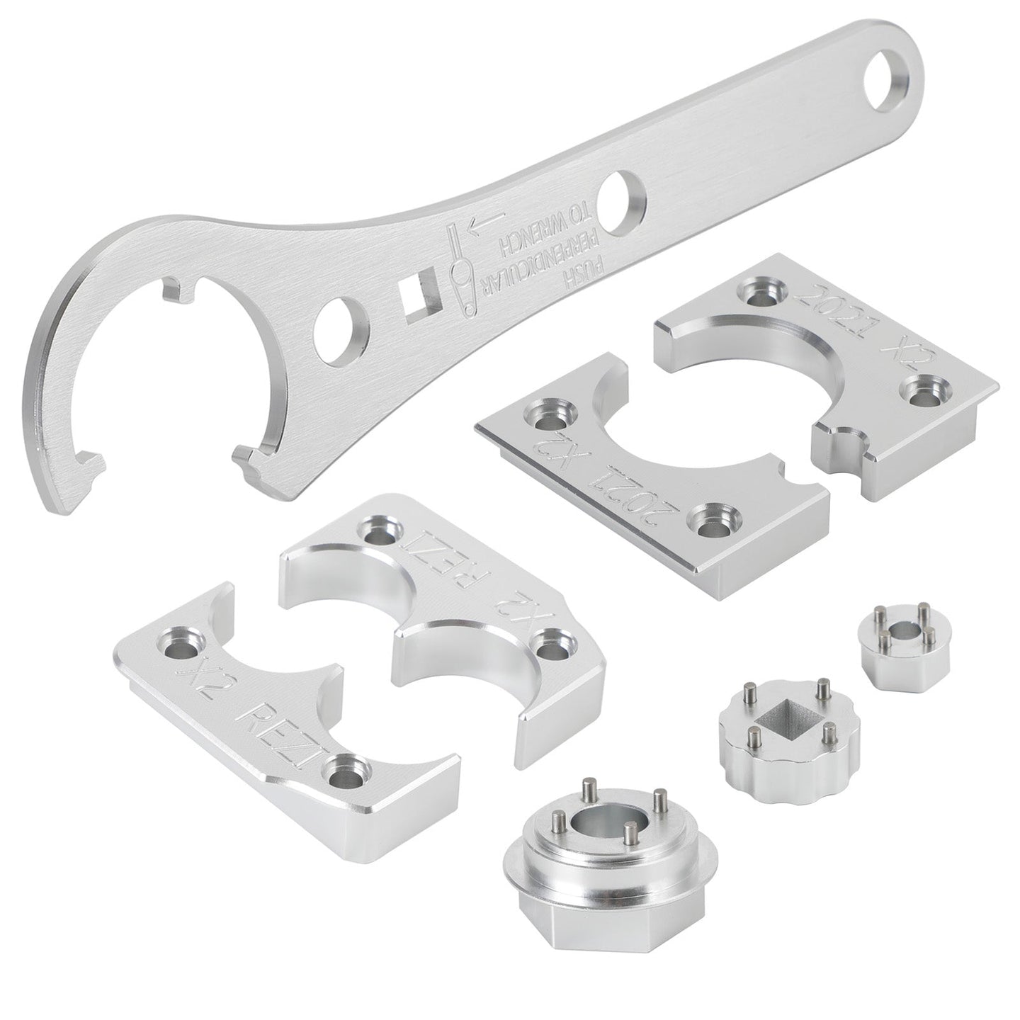 Float Shock Rebuild Kit Clamp+Sealhead+4 Sockets Fox X2 2021 (Copy)