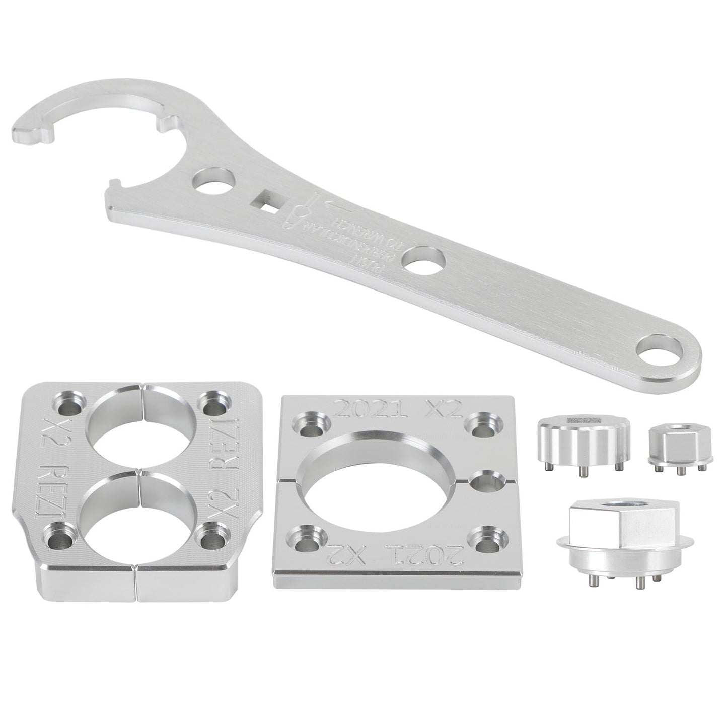 Float Shock Rebuild Kit Clamp+Sealhead+4 Sockets Fox X2 2021 (Copy)