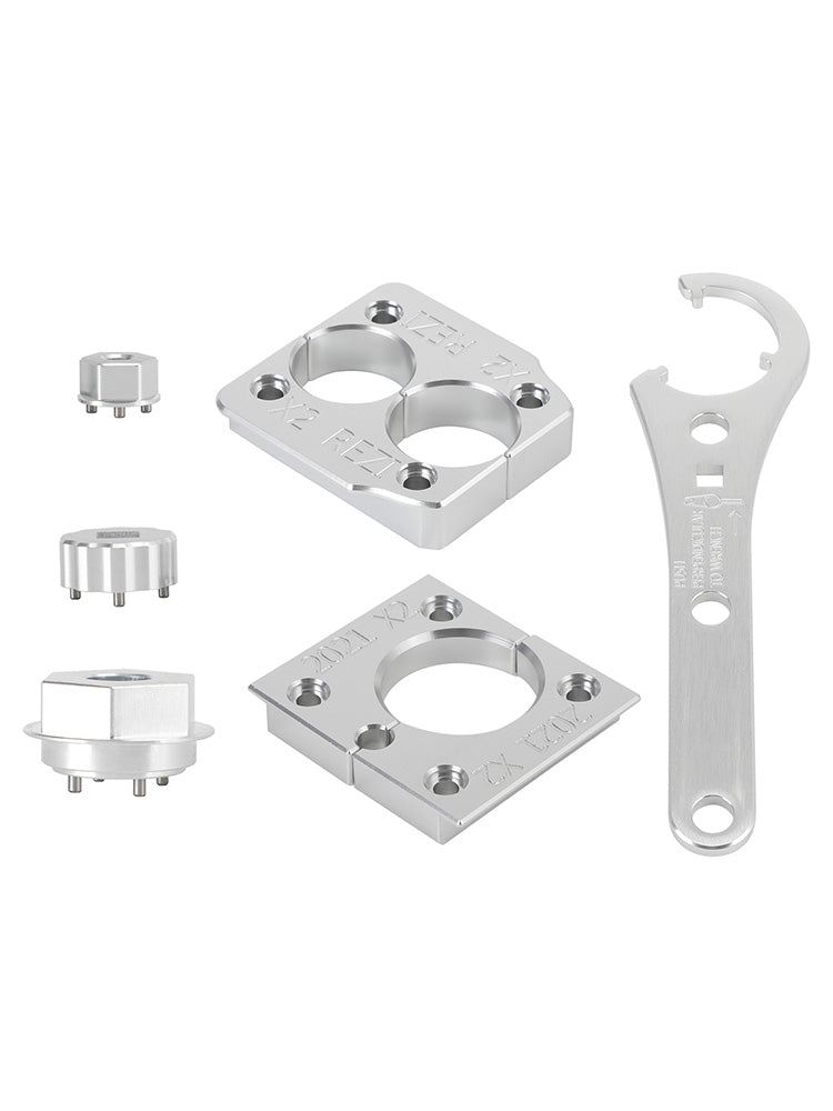 Float Shock Rebuild Kit Clamp+Sealhead+4 Sockets Fox X2 2021