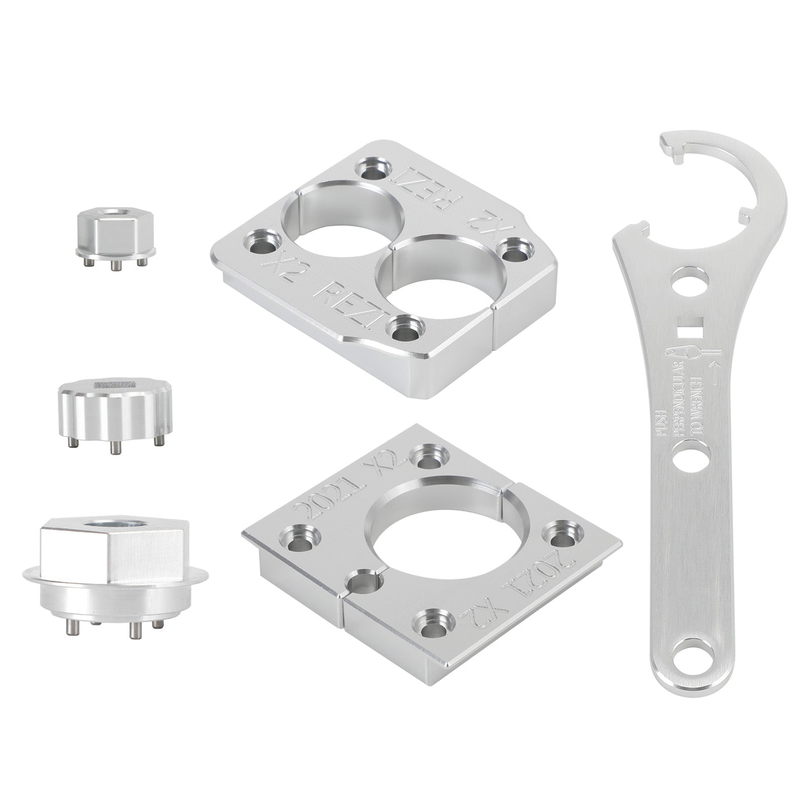 Float Shock Rebuild Kit Clamp+Sealhead+4 Sockets Fox X2 2021 (Copy)