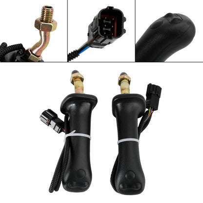 Pair 3 Button Excavator Joystick Handle Fit For Doosan DH DX150 225 300 370-9C