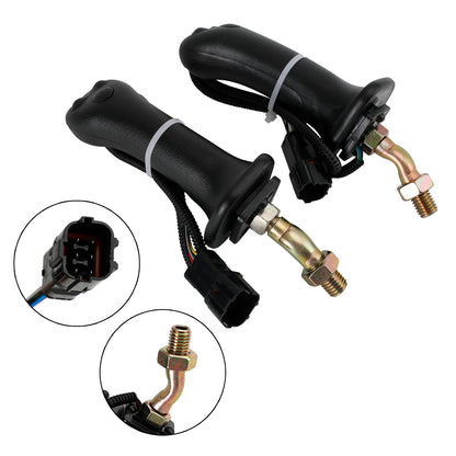 Pair 3 Button Excavator Joystick Handle Fit For Doosan DH DX150 225 300 370-9C